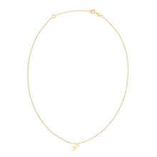 Load image into Gallery viewer, 14K Yellow Gold Sagittarius Necklace-1
