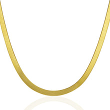 Load image into Gallery viewer, 5.0mm 14k Yellow Gold Super Flex Herringbone Chain
