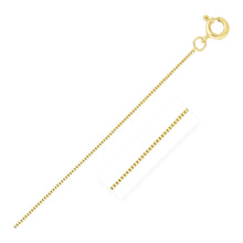 Load image into Gallery viewer, 14k Yellow Gold Classic Box Chain 0.4mm
