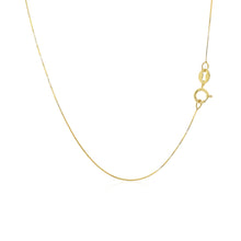 Load image into Gallery viewer, 14k Yellow Gold Classic Box Chain 0.4mm
