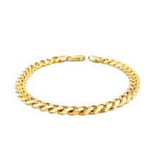 Load image into Gallery viewer, 5.8mm 14k Yellow Gold Solid Miami Cuban Bracelet
