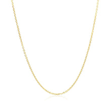 Load image into Gallery viewer, 10k Yellow Gold Diamond Cut Cable Link Chain 1.1mm-2
