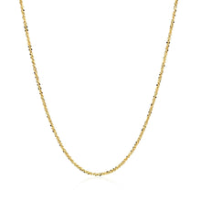 Load image into Gallery viewer, 14k Yellow Gold Sparkle Chain 1.1mm
