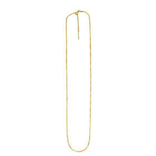 Load image into Gallery viewer, Endless Adjustable Box Chain in 14k Yellow Gold (0.95mm)-0
