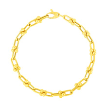 Load image into Gallery viewer, 14k Yellow Gold 7 1/2 inch Jax Chain Bracelet
