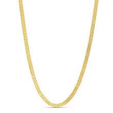 Load image into Gallery viewer, 3.5mm 14k Yellow Gold Bismark Chain-1
