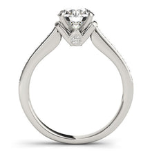 Load image into Gallery viewer, 14k White Gold Round Diamond Engagement Ring Band Stones (1 1/8 cttw)
