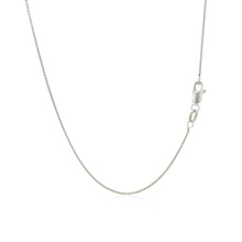 Load image into Gallery viewer, 10k White Gold Wheat Chain 0.6mm
