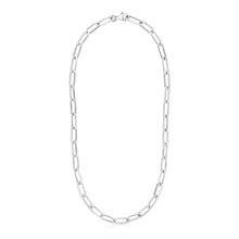 Load image into Gallery viewer, Sterling Silver Paperclip Chain Necklace
