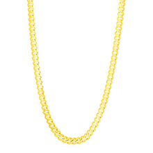 Load image into Gallery viewer, Modern Lite Edge Chain in 14k Yellow Gold (8.0 mm)
