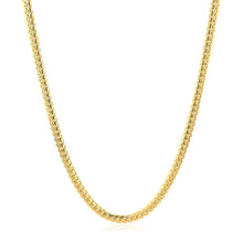 Load image into Gallery viewer, 2.6mm 14k Yellow Gold Classic Solid Miami Cuban Chain
