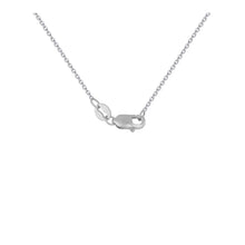 Load image into Gallery viewer, Triple Triangle Pendant with Diamonds in 14k White Gold (1/5 cttw)
