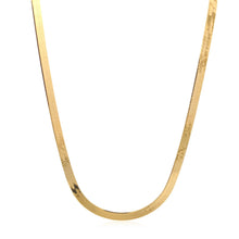 Load image into Gallery viewer, Imperial Herringbone Chain in 10k Yellow Gold (3.8 mm)-2
