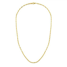 Load image into Gallery viewer, 1.7mm 14k Yellow Gold Sparkle Valentino Chain-1
