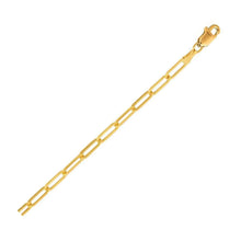 Load image into Gallery viewer, 14K Yellow Gold Lite Paperclip Anklet (3.2mm)-0
