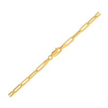 Load image into Gallery viewer, 14K Yellow Gold Lite Paperclip Anklet (3.2mm)-1
