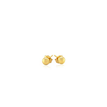 Load image into Gallery viewer, 14k Yellow Gold Ball Style Stud Earrings (4.0 mm)
