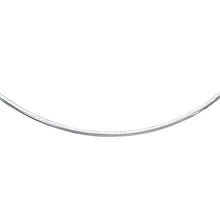 Load image into Gallery viewer, Sterling Silver Classic Omega Chain Necklace (4.0mm)
