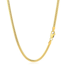 Load image into Gallery viewer, 2.6mm 10k Yellow Gold Classic Solid Miami Cuban Chain-2
