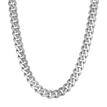 Load image into Gallery viewer, 14k White Gold 22 inch Polished Curb Chain Necklace
