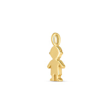 Load image into Gallery viewer, 14k Yellow Gold Mini Boy Charm-1
