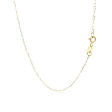 Load image into Gallery viewer, 14k Yellow Gold Necklace with Dog Paw Print Symbol in Mother of Pearl
