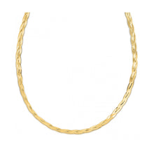 Load image into Gallery viewer, 14k Yellow Gold Braided Herringbone Chain-0
