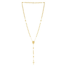 Load image into Gallery viewer, 14K Yellow Gold Rosary Necklace-1
