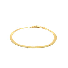 Load image into Gallery viewer, Imperial Herringbone Bracelet in 10k Yellow Gold (2.8 mm)-1
