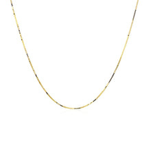 Load image into Gallery viewer, 10k Yellow Gold Classic Box Chain 0.45mm-2
