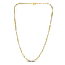 Load image into Gallery viewer, Ice Barrel Chain in 14k Yellow Gold (3.2 mm)-2
