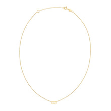 Load image into Gallery viewer, 14K Yellow Gold Aquarius Necklace-1
