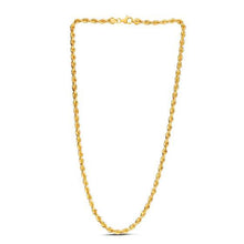 Load image into Gallery viewer, 14k Yellow Gold Light Rope Chain 4.3mm-2
