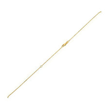 Load image into Gallery viewer, Extendable Bead Chain in 14k Yellow Gold (1.0mm)-0
