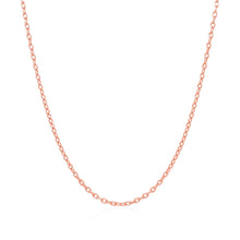 Load image into Gallery viewer, 14k Rose Gold Round Cable Link Chain 1.5mm-1
