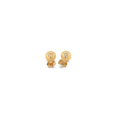 Load image into Gallery viewer, 10k Yellow Gold Round Stud Earrings (6.0 mm)
