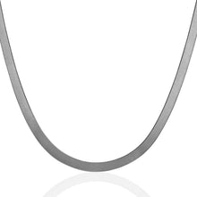 Load image into Gallery viewer, 5.0mm 14k White Gold Super Flex Herringbone Chain-1
