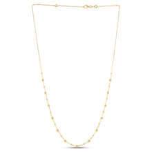 Load image into Gallery viewer, 14k Yellow Gold Bead Necklace-0
