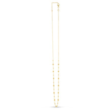 Load image into Gallery viewer, 14k Yellow Gold Bead Necklace-1
