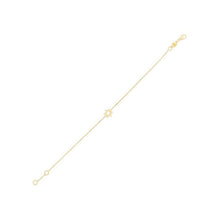 Load image into Gallery viewer, 14k Yellow Gold Star of David Bracelet-0
