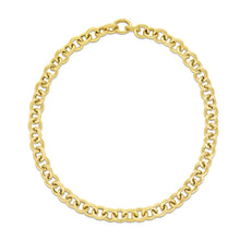 Load image into Gallery viewer, 14k Yellow Gold Round Link Chain Necklace-1
