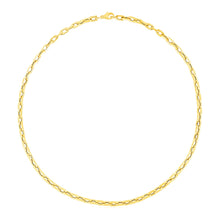 Load image into Gallery viewer, 14k Yellow Gold Paperclip Chain Necklace
