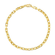 Load image into Gallery viewer, 3.6mm 14k Yellow Gold French Cable Chain Bracelet-1
