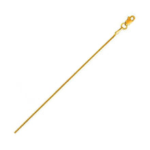 Load image into Gallery viewer, 14k Yellow Gold Round Wheat Chain 0.80mm-0
