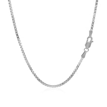 Load image into Gallery viewer, 18k White Gold Classic Box Chain 1.4mm-3
