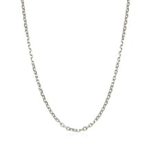 Load image into Gallery viewer, 18k White Gold Diamond Cut Cable Link Chain 1.9mm-2
