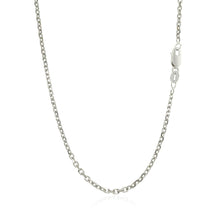 Load image into Gallery viewer, 18k White Gold Diamond Cut Cable Link Chain 1.9mm-3
