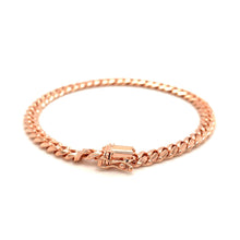 Load image into Gallery viewer, 6.0mm 14k Rose Gold Classic Miami Cuban Solid Bracelet
