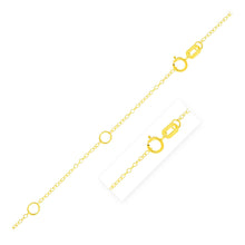 Load image into Gallery viewer, Double Extendable Piatto Chain in 10k Yellow Gold (1.3mm)-0
