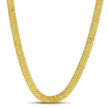 Load image into Gallery viewer, 7.0mm 14k Yellow Gold Bismark Chain-1
